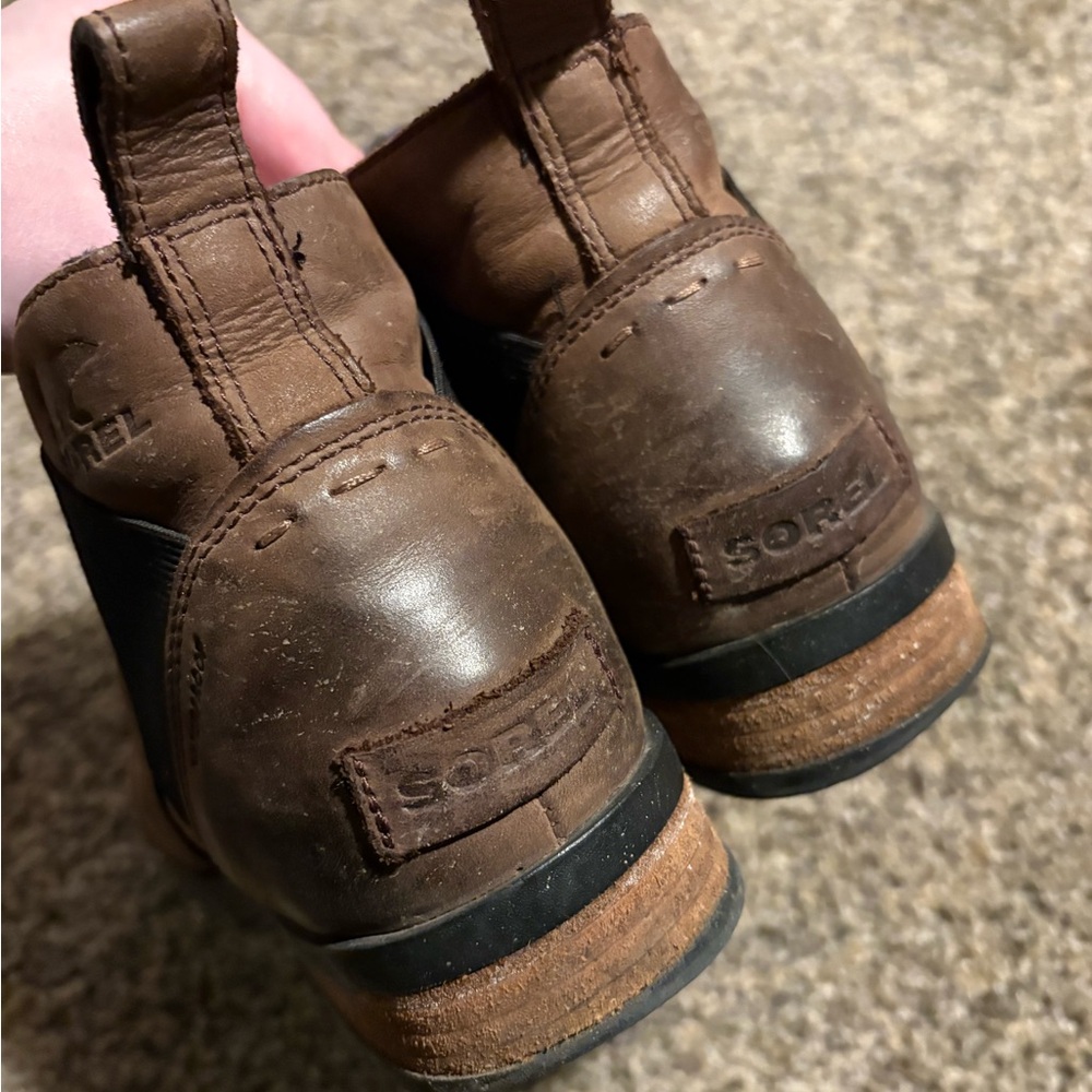 Sorel Women's Brown Ankle Booties - Picture 2 of 7